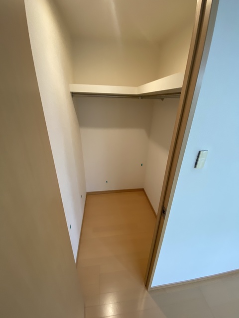 収納　お荷物の多い方も安心です。