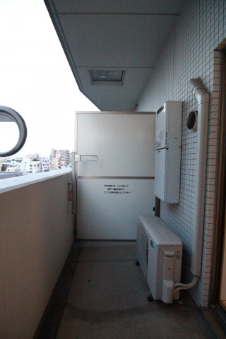 バルコニー　駒込レジデンス壱番館　豊島区駒込2