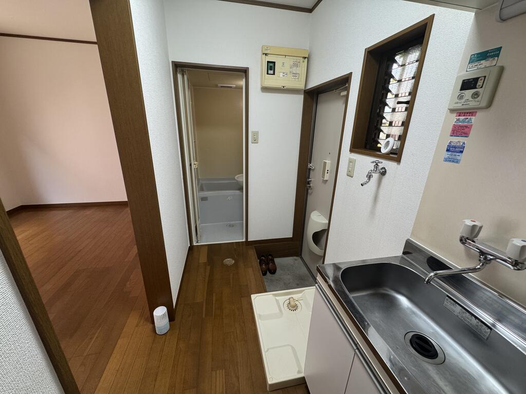 京王線 明大前駅 徒歩9分 2階建 築24年のキッチン写真