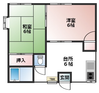 コーポナンセイの間取り