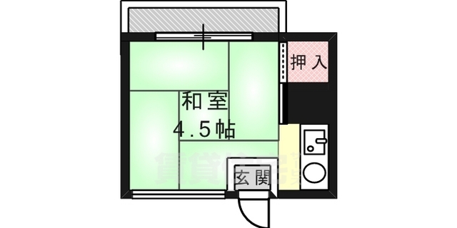 六甲田中ビルの間取り