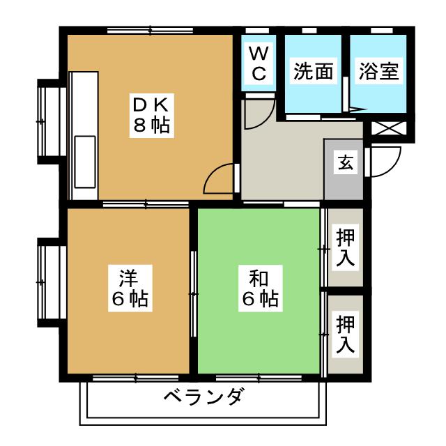 トリムの間取り