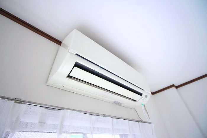 洗面設備　エアコンついてます