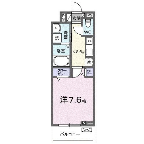 さいたま市緑区大字大門のアパートの間取り