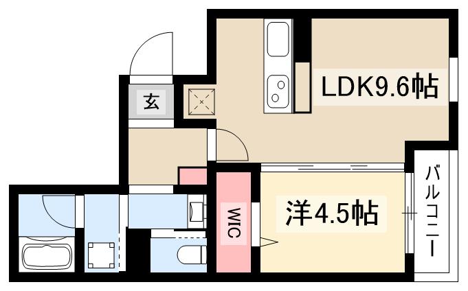 サンドマーニ浄心の間取り