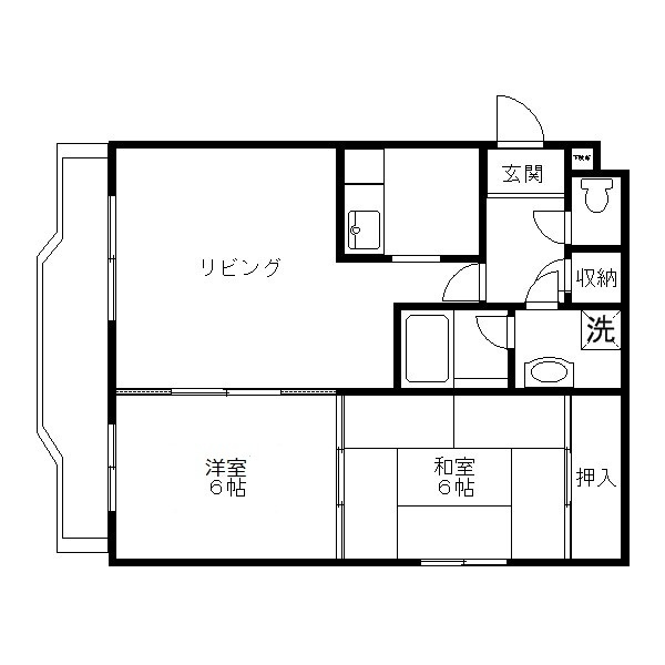 キャッスルリラの間取り