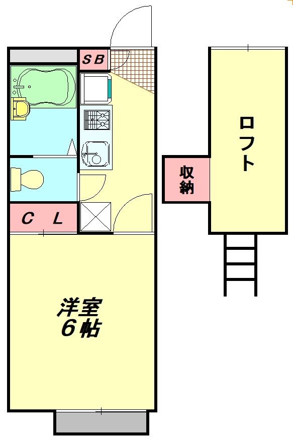 熊谷市籠原南のマンションの間取り