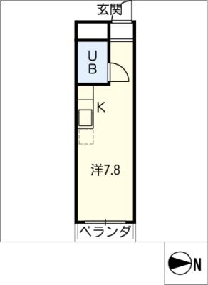 メゾン車道の間取り