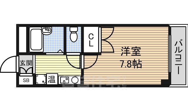 名古屋市瑞穂区大喜町のマンションの間取り