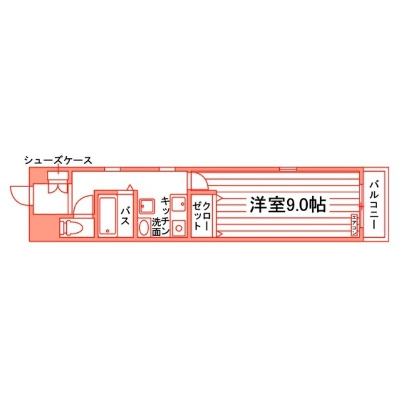 グランドハイツ増田IIIの間取り