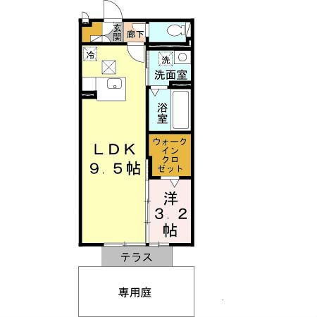 シャルマンコート楠葉の間取り