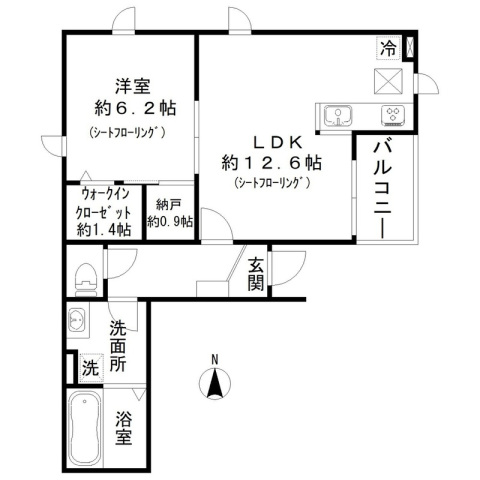 【Ｖｉｔａ　ｓｅｒｅｎａの間取り】