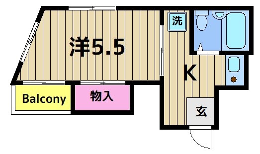 スズキビルの間取り