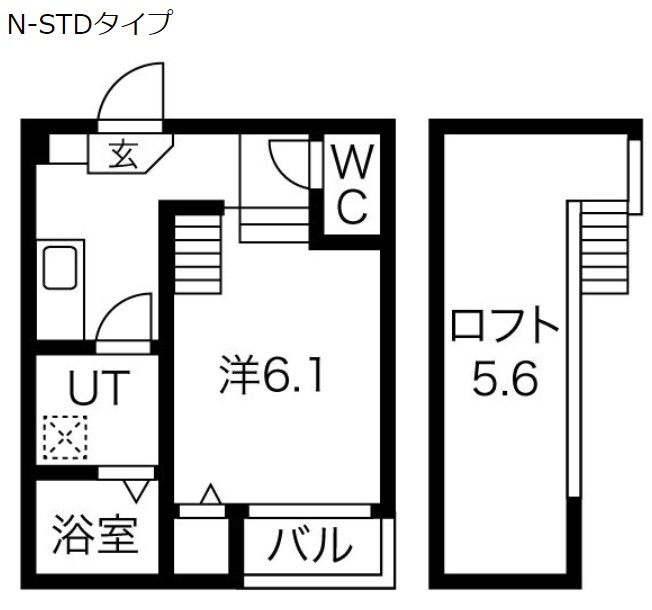 Gloria栄生の間取り