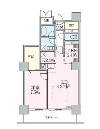 ロイヤルパークスタワー南千住の間取り