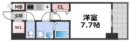 ベイサイドパークOSAKAサウスレジデンシスの間取り