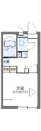 レオパレスサニーホームズの間取り