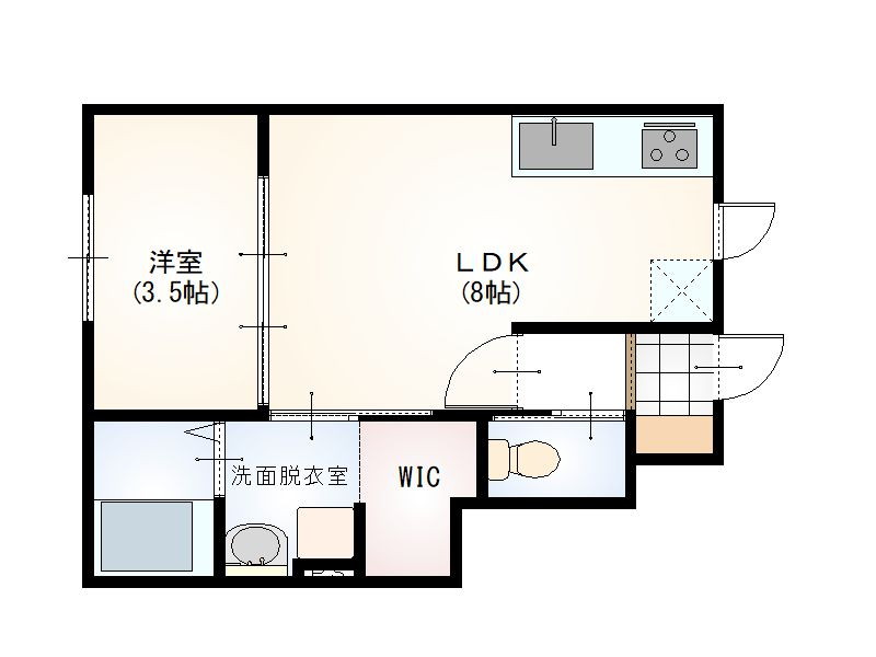 Dieci A棟の間取り