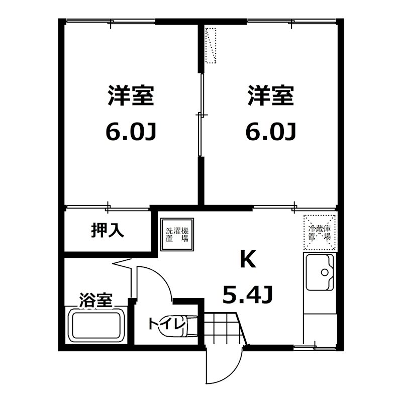 COSMOS N&T I Ｃ棟の間取り