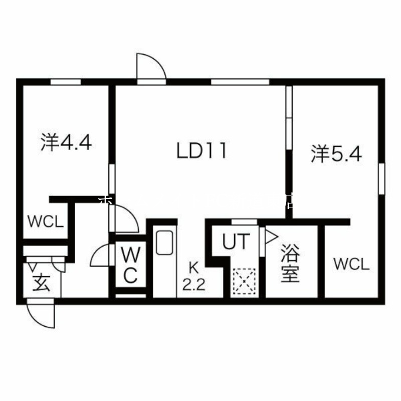 仮)SENNA北42東17MSの間取り