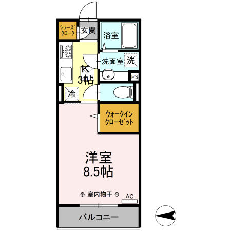 Canon桜の間取り