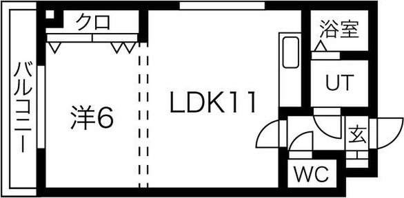 エステラ参番館の間取り