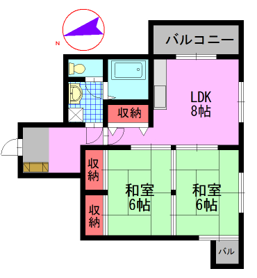 霧ヶ丘芙陽グランドマンションの間取り