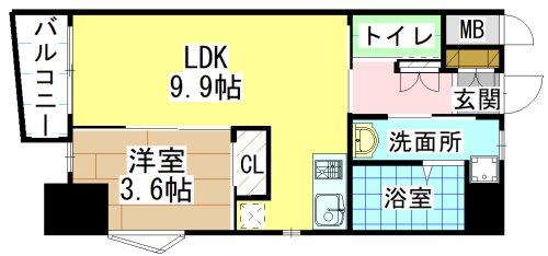 MGA城内の間取り