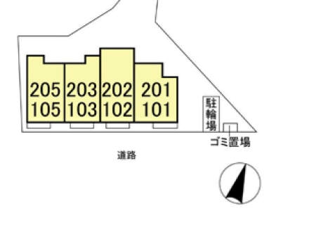 【八王子市下柚木のアパートのその他】