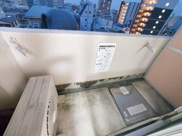 【名古屋市熱田区伝馬のマンションのバルコニー】