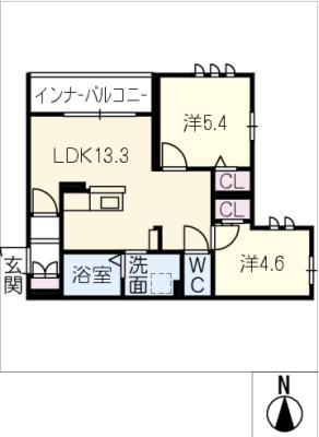 グレイス　カンパーニュの間取り