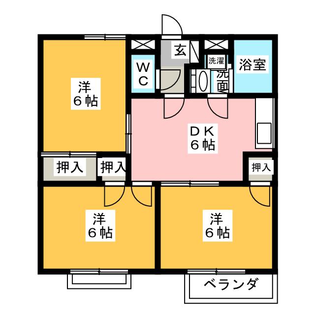 リバーシャローの間取り