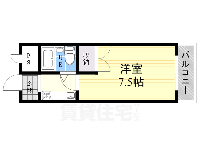 エクセレント羽衣の間取り