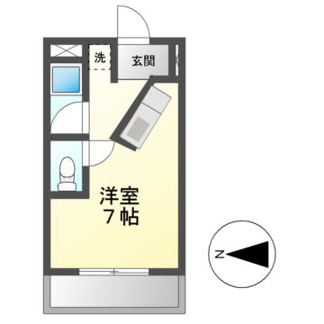 カプレーナ松阪の間取り