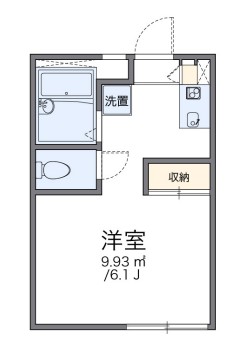 【川崎市宮前区有馬のアパートの間取り】