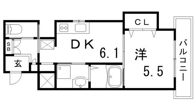 グランアクシスの間取り