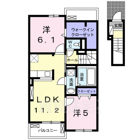 テルドール1の間取り