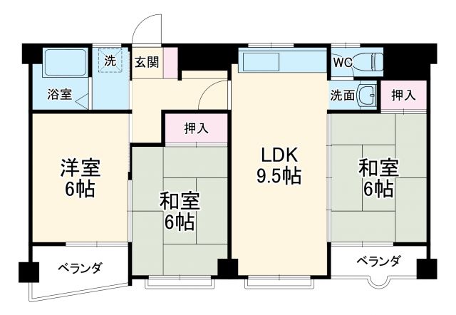 サンコーポ富塚の間取り