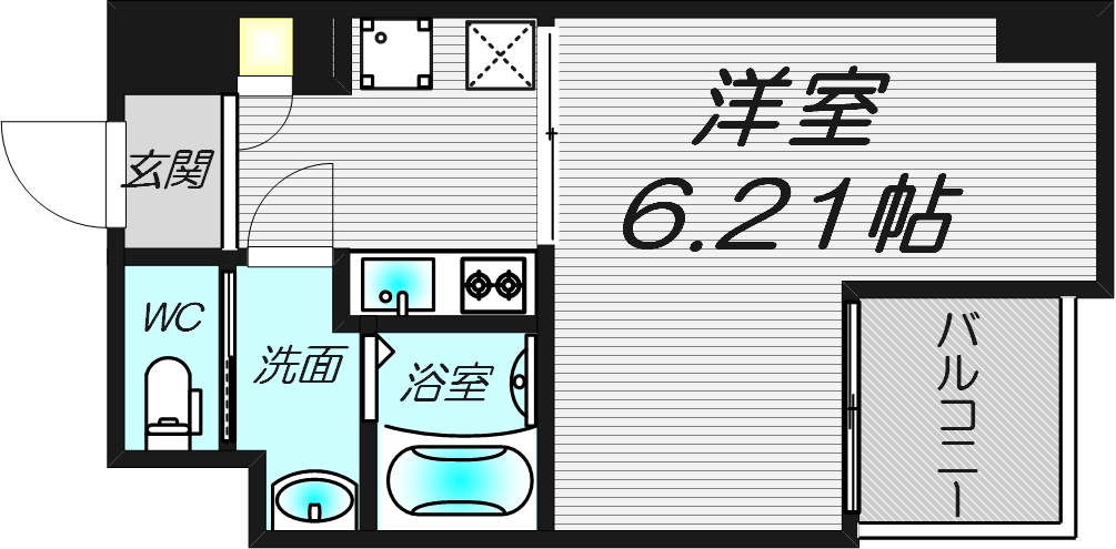 ArtizA森ノ宮D.C.の間取り