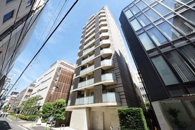 パークハビオ新橋の建物外観