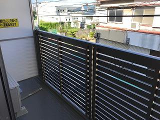 バルコニー　洗濯物が外でも干せます。