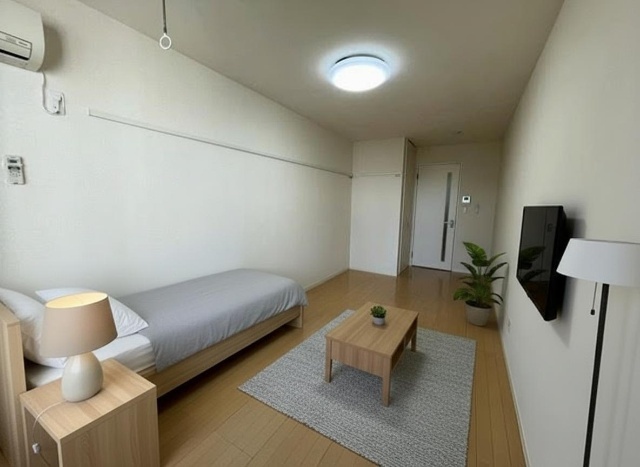 居室・リビング　本画像はＣＧで作成しており、実際に家具等は置かれておりません