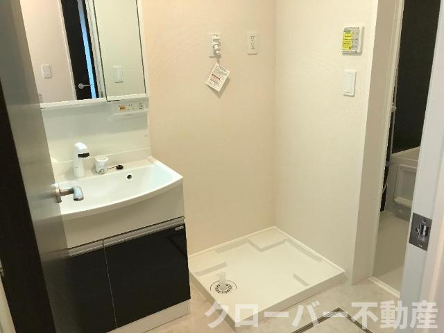 洗面設備　洗濯機置場