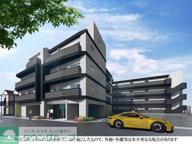 建物外観　外観パース