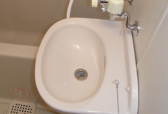 洗面設備　他号室のお写真です
