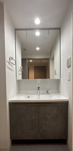 洗面設備　建築中のため、類似物件のお写真です※イメージ