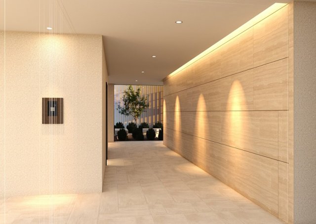 エントランス　完成パース