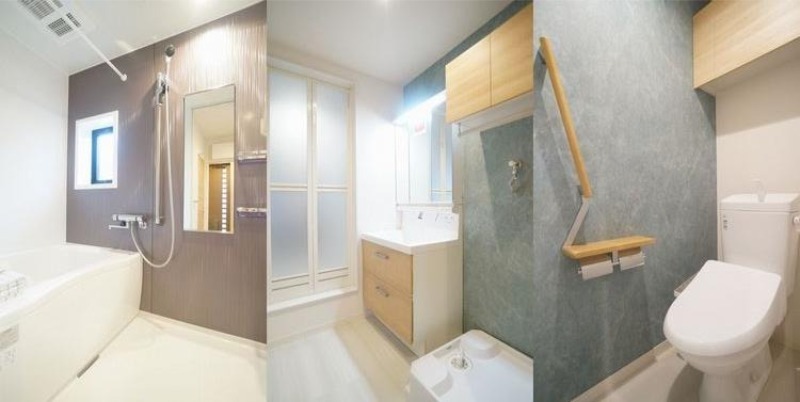 バス・シャワールーム　図面と現状に相違がある場合には現状を優先