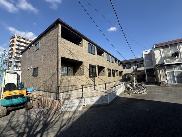 建物外観　～完成まであと少し～