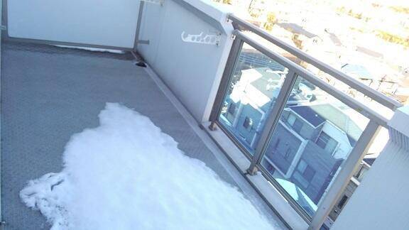 バルコニー　日当たり良好です